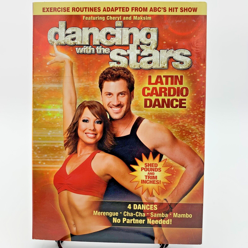 Dancing With The Stars - Latin Cardio Dance (DVD, 2008) Fitness Workout Athletic